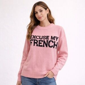 Dance & Marvel “Excuse My French” Graphic Sweater